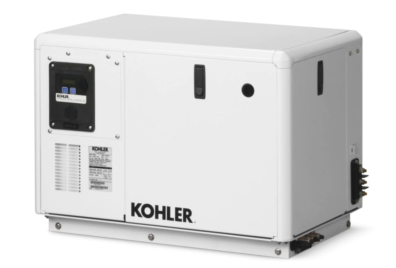 Generador Marino Diésel Con Carcasa de Protección Acústica 6KW 120/240V