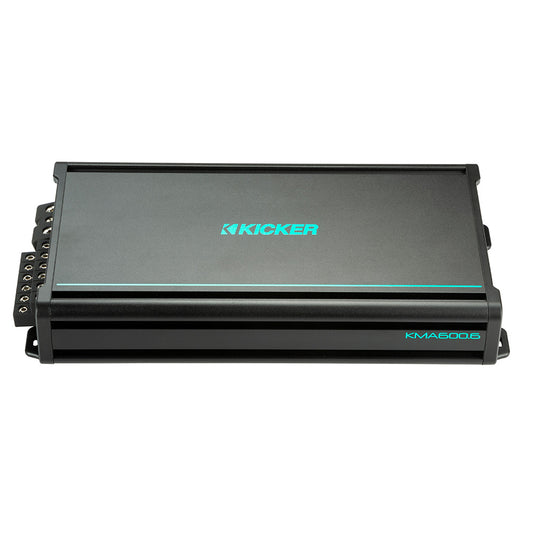 KICKER KMA600.6 6 x 100W 6-Channel Weather-Resistant Full-Range Amplifier [48KMA6006]