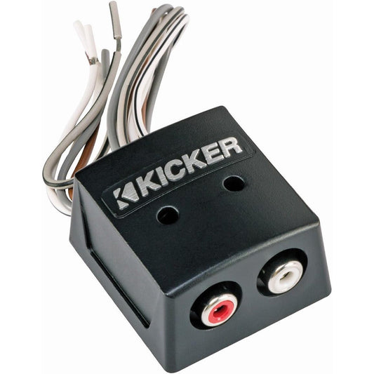 KICKER K-Series Interconnect - Speaker to RCA w/Line-Out Converter [46KISLOC]