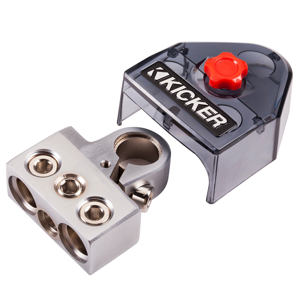 KICKER BTPN3 +/- Battery Terminal f/1/0-8 Gauge Wire [46BT4]