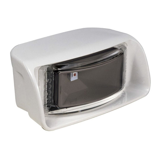 Lumitec Contour Drop-In Navigation Light - Stern White - White Housing [101866]