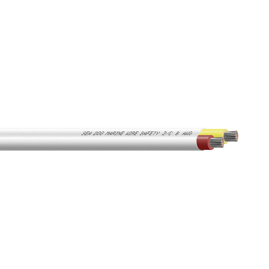 Sea-Dog 6/2 AWG Flat Duplex Safety Wire - 100' [8006222]