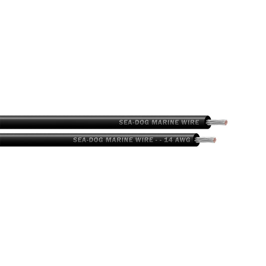 Sea-Dog 14 AWG Black Primary Wire - 1000' [8014019]