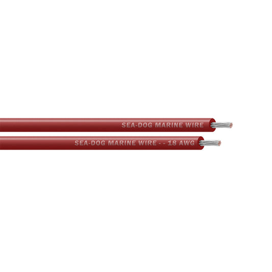 Sea-Dog 18 AWG Red Primary Wire - 500' [8018027]
