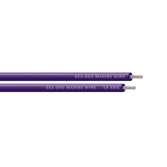 Sea-Dog 18 AWG Purple Primary Wire - 250' [8018104]