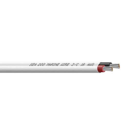 Sea-Dog 18/2 AWG Flat Duplex Wire Red/Black - 250' [8018204]