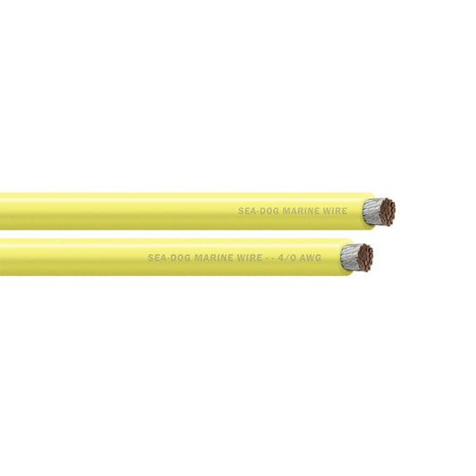 Sea-Dog 4/0 AWG Yellow Battery Cable - 250' [8041034]