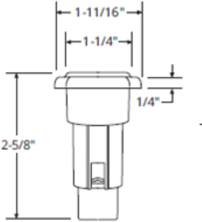 BASE PARA LUZ DE FONDEO ATTWOOD (5110247) (#91022-7)