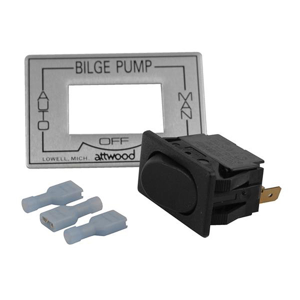 Attwood 3-Way Auto/Off/Manual Bilge Pump Switch [7615A3]