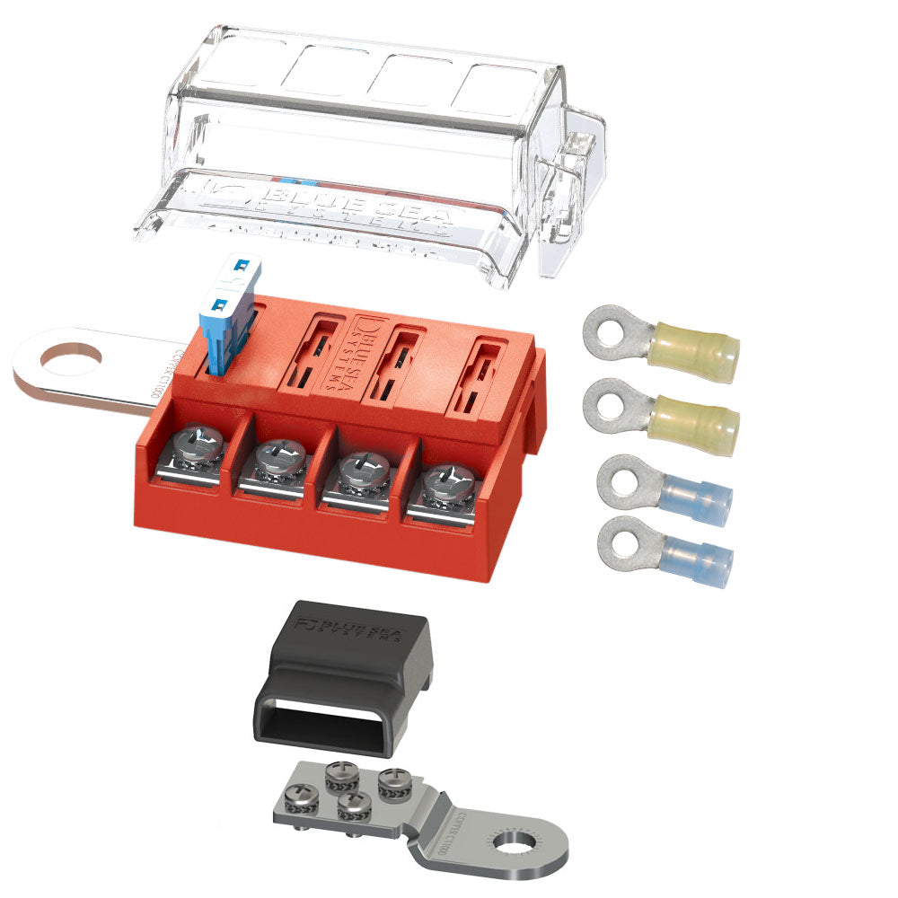 Blue Sea 5024 ST-Blade Battery Terminal Mount Fuse Block Kit [5024]