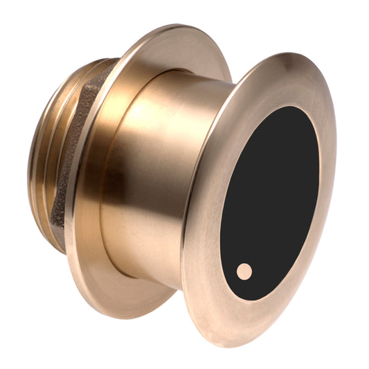 Garmin Bronze Thru-hull Wide Beam Transducer w/Depth & Temp - 12 Degree tilt, 8-pin - Airmar B175HW [010-12181-21]