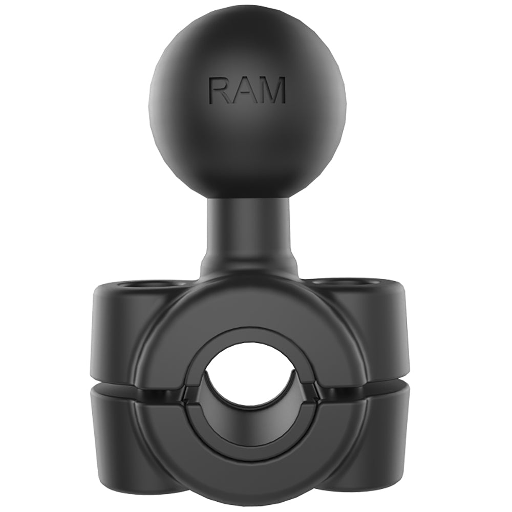 RAM Mount Torque 3/8" - 5/8" Diameter Mini Rail Base w/1" Ball [RAM-B-408-37-62U]