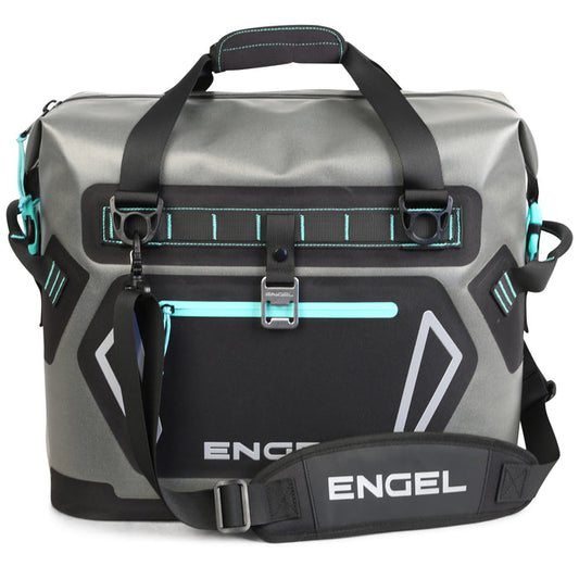 Engel 22QT Heavy-Duty Soft Sided Cooler Bag (Dark Grey/Seafom)(#HD30-GSF)