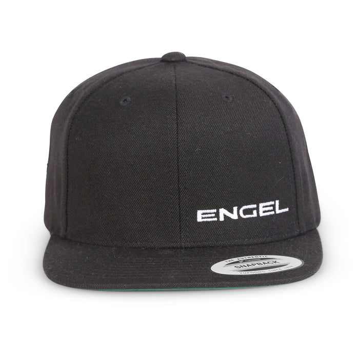 Engel Snap Back Flat Bill Cap - Black(#ENGCAP2-BLACK3)